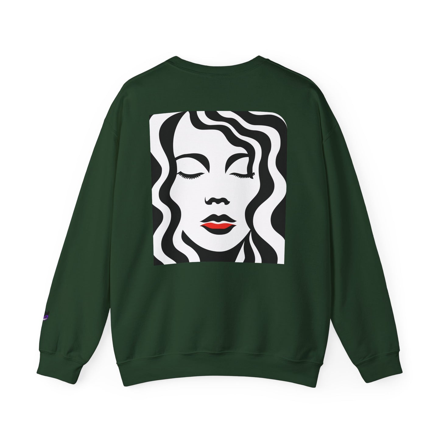 Noir Graphic Crewneck Sweatshirt